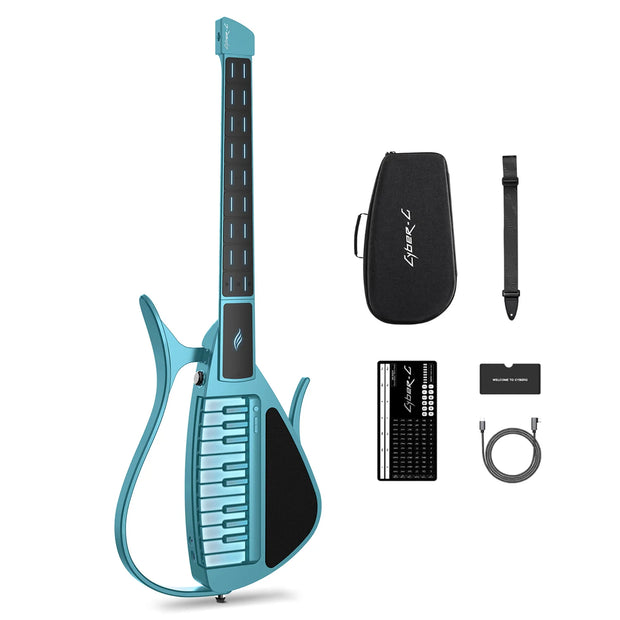 Enya Cyber-G BL inteligentna gitara bezstrunowa niebieska