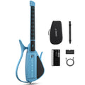Enya Cyber-G BL-P inteligentna gitara bezstrunowa z modułem kostki niebieska
