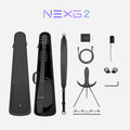 ENYA NEXG2 Delux Black - smart gitara travel z looperem, ekranem dotykowym i systemem ES3