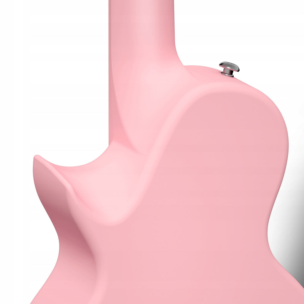 ENYA NOVA GO MINI Pink gitara akustyczna włókno węglowe podróżna zestaw