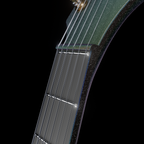 ENYA Inspire Pro AL – Black  gitara elektryczna karbon smart z efektami