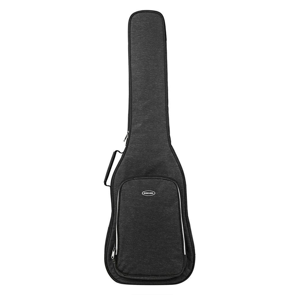 Music Area RB10-EB-BLK lekki pokrowiec na gitarę basową z ochroną 15 mm