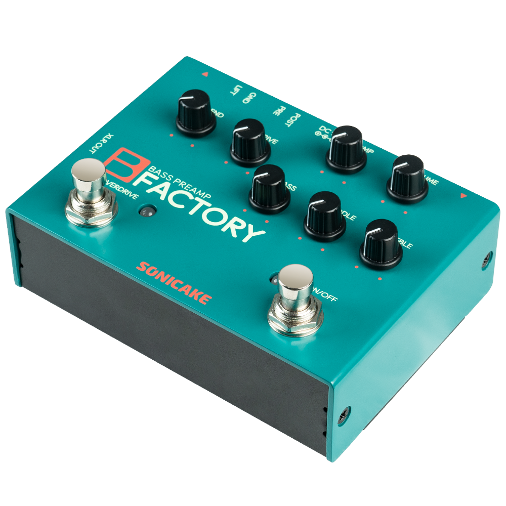 SONICAKE B Factory QDS-05 – basowy preamp / DI z kompresją, overdrive i korekcją 3-band EQ