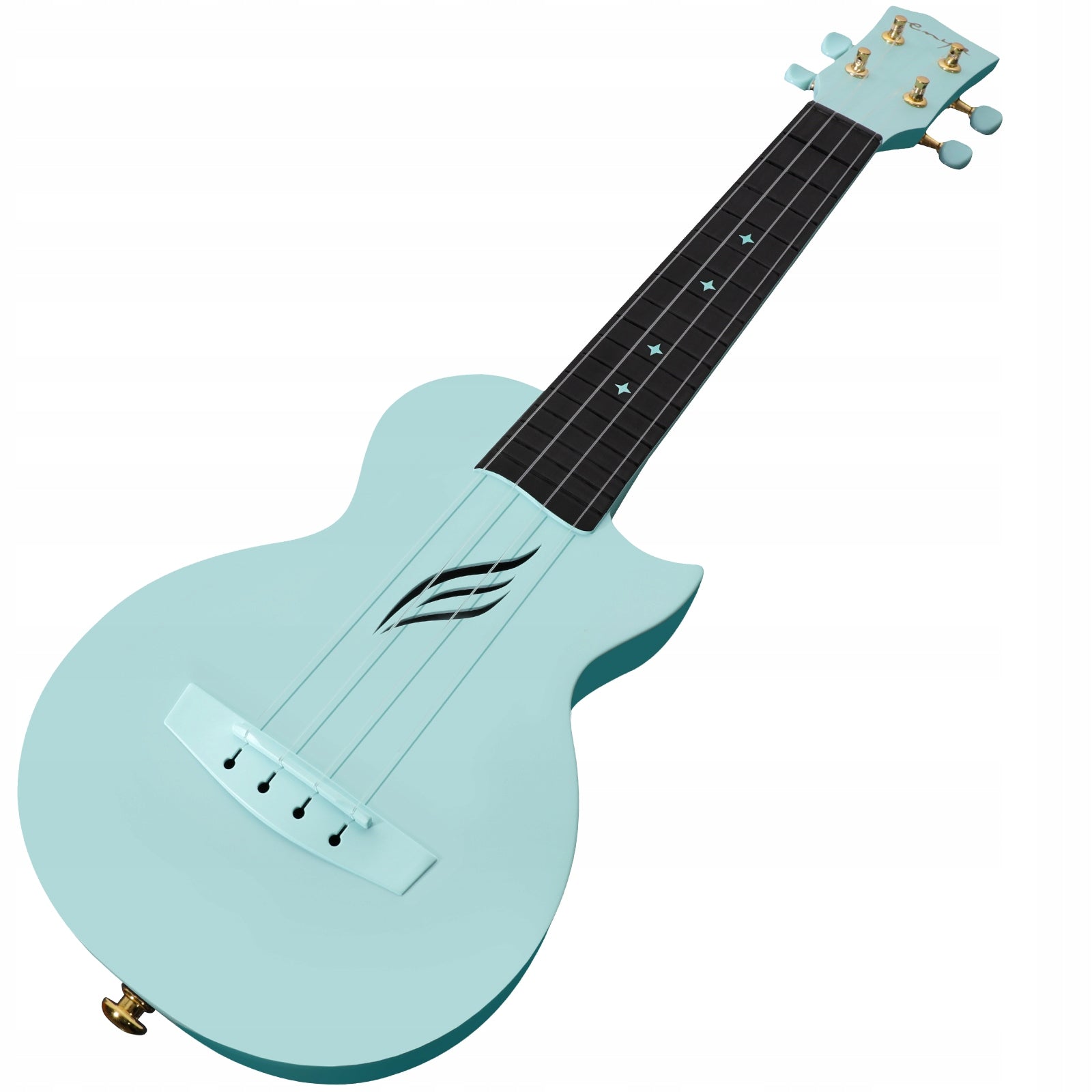 ENYA NOVA U MINI - Blue Ukulele sopranowe włókno węglowe zestaw