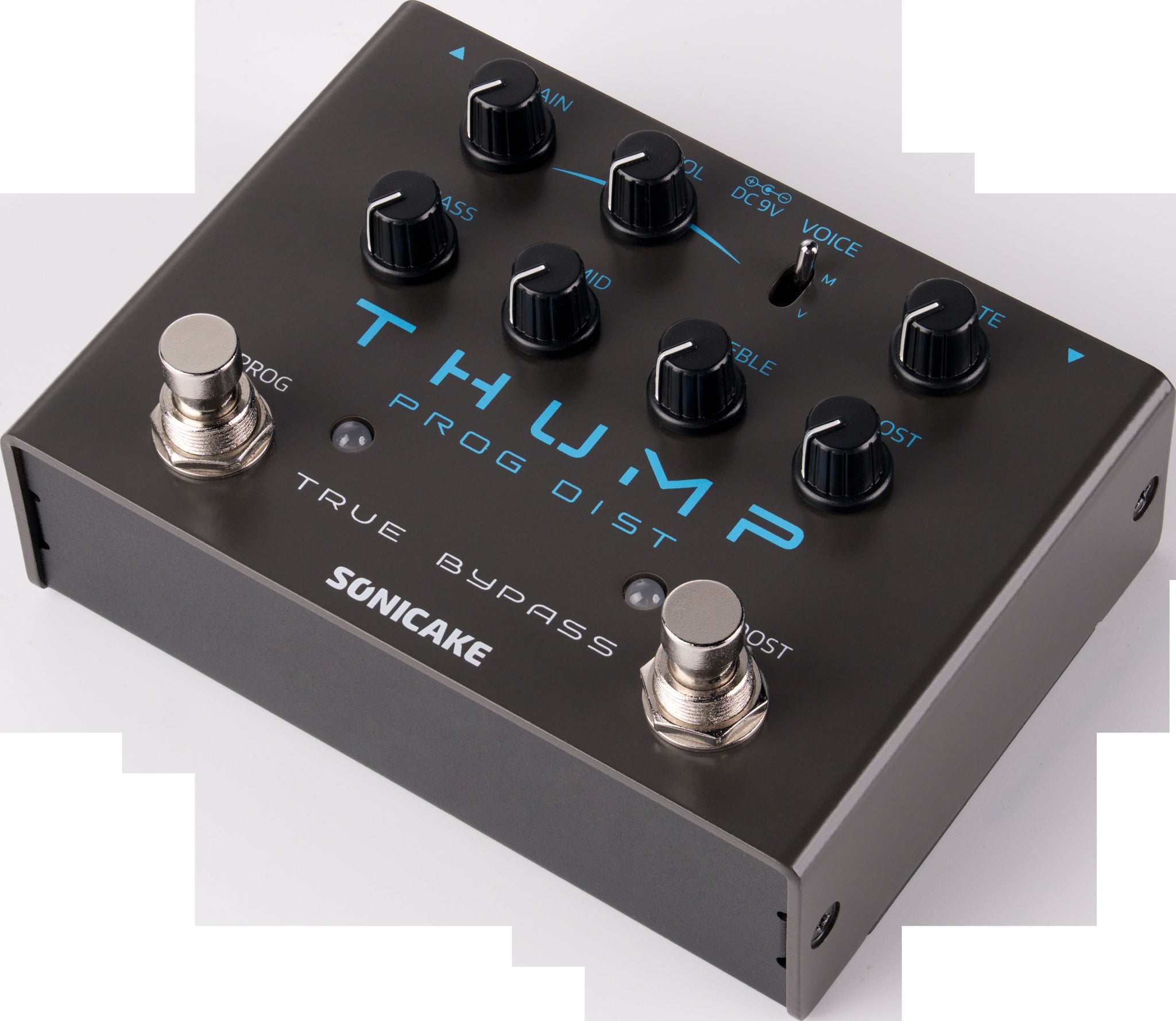 SONICAKE Thump QDS-09 – analogowy high-gain distortion z Boost i Noise Gate