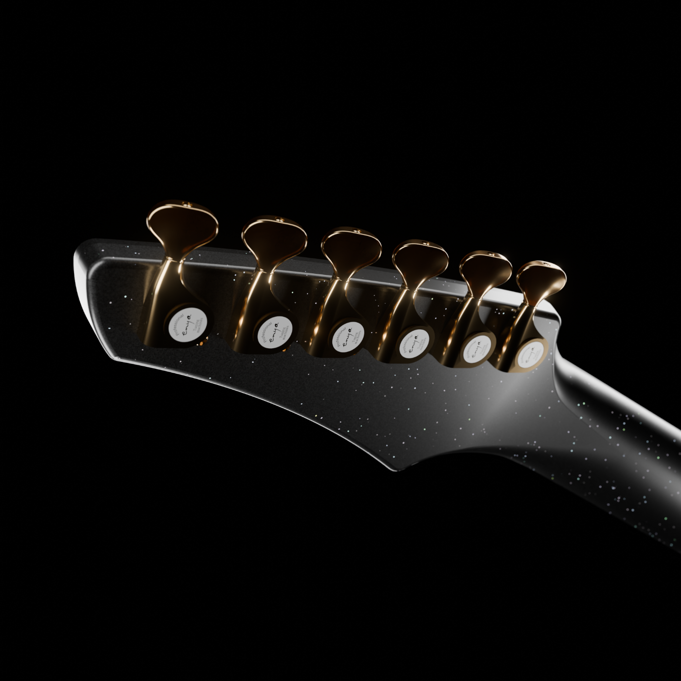 ENYA Inspire Pro SD – Black  gitara elektryczna karbon smart z efektami