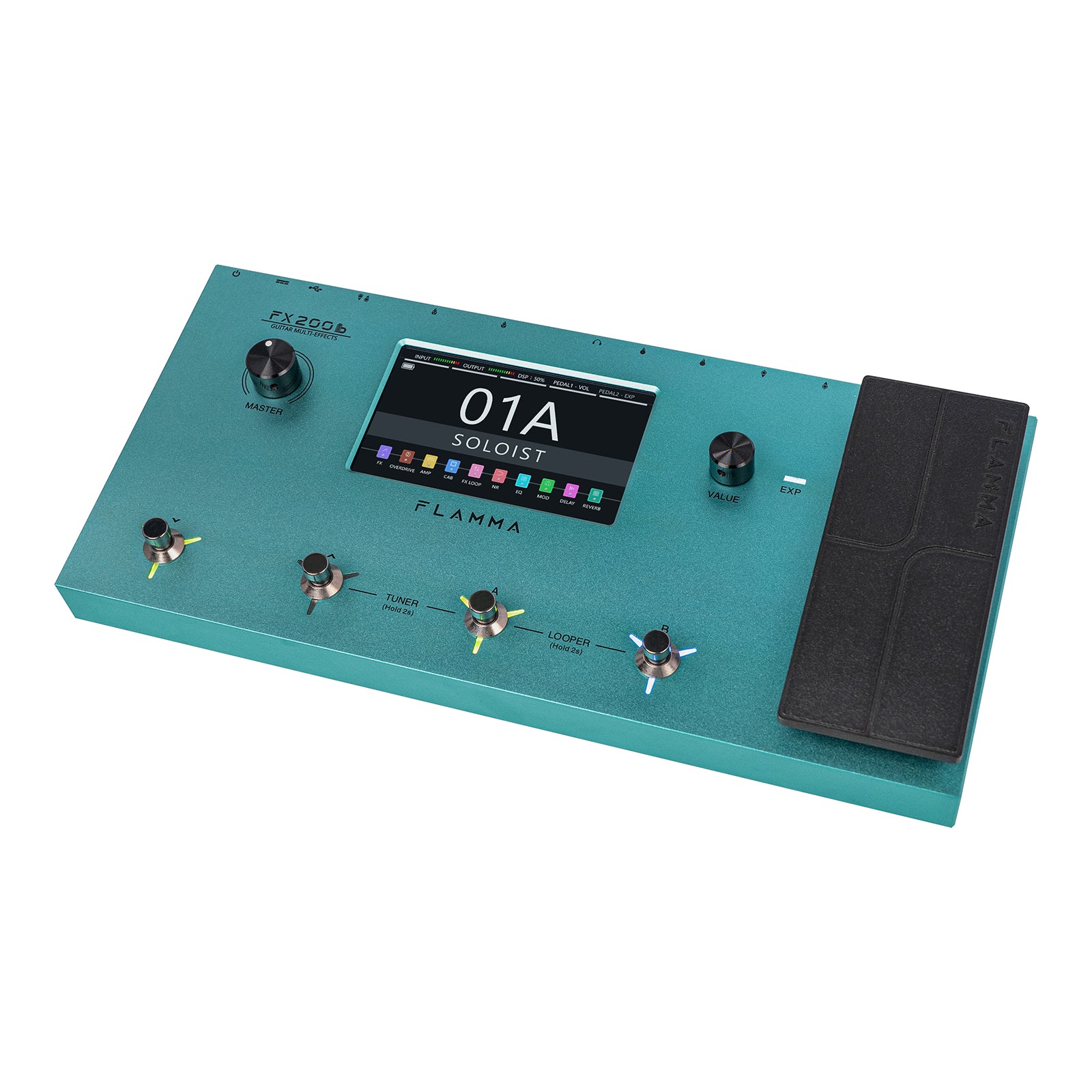 FLAMMA FX200b - multiefekt gitarowy