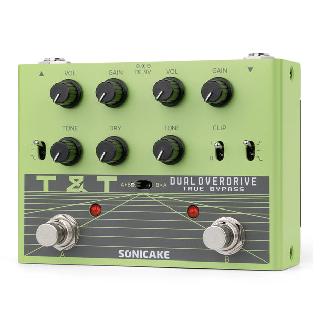 SONICAKE T&T QDS-07 – analogowy dwukanałowy overdrive z ponad 20 kombinacjami brzmień