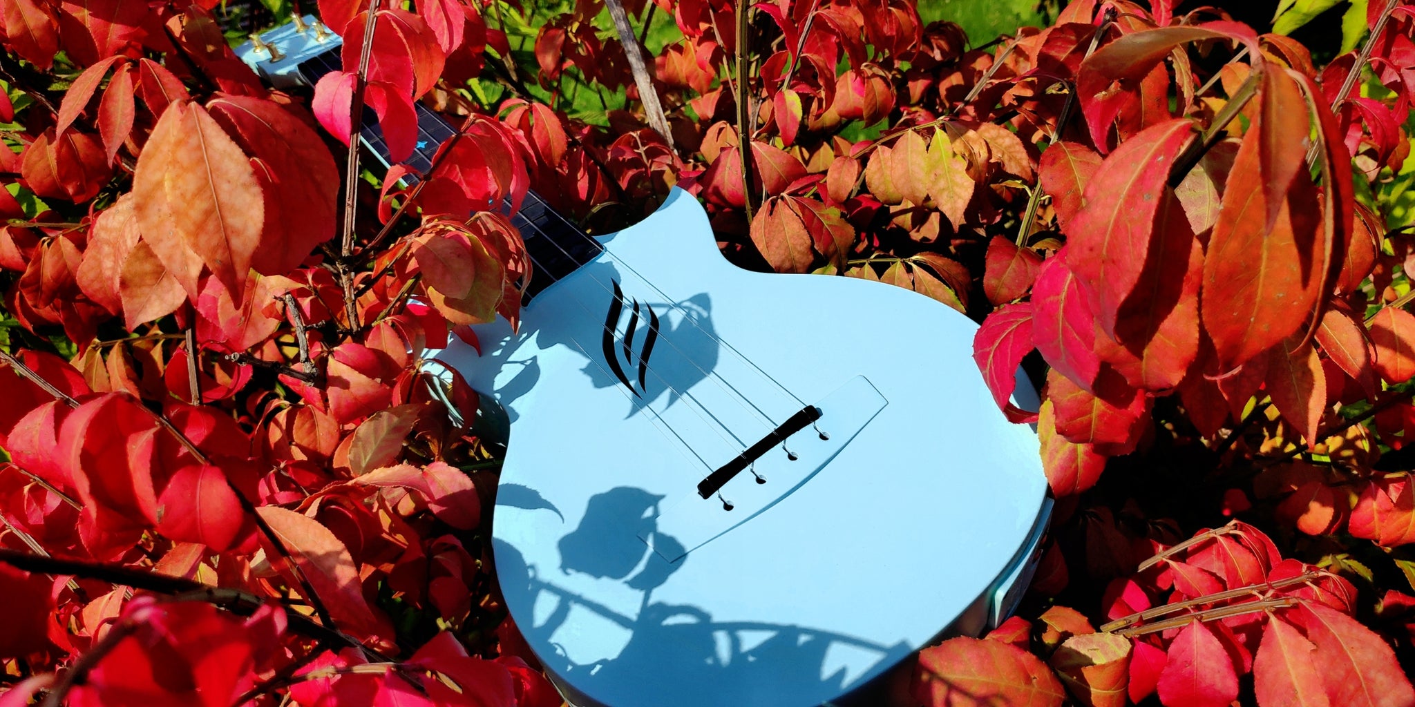 ENYA NOVA U - Blue Ukulele koncertowe włókno węglowe zestaw