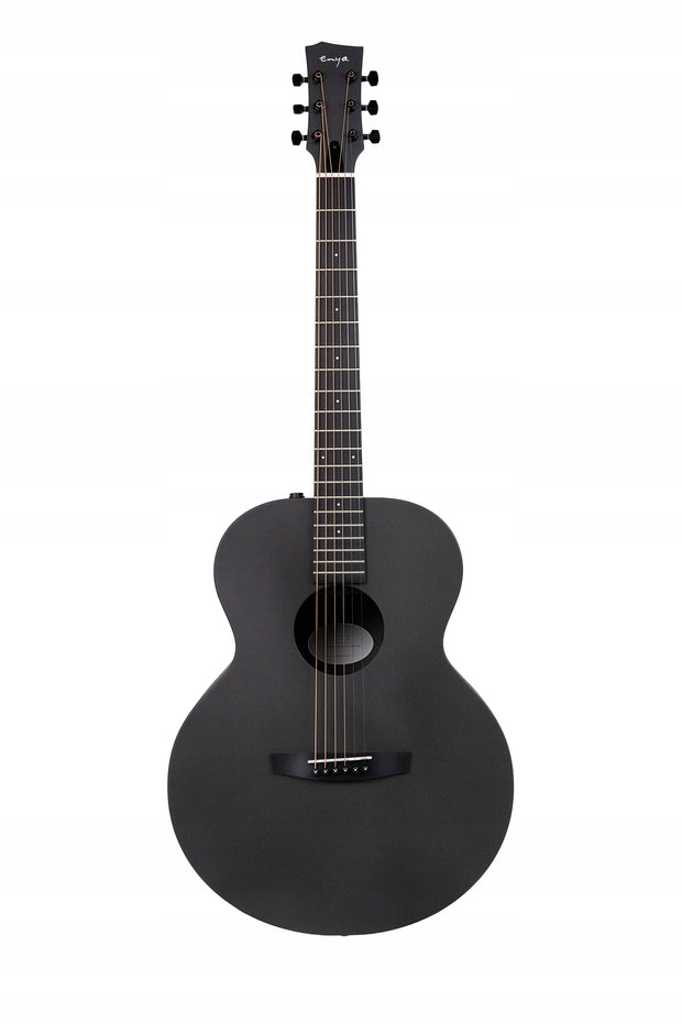 ENYA EA-X0 - Black gitara akustyczna HPL zestaw