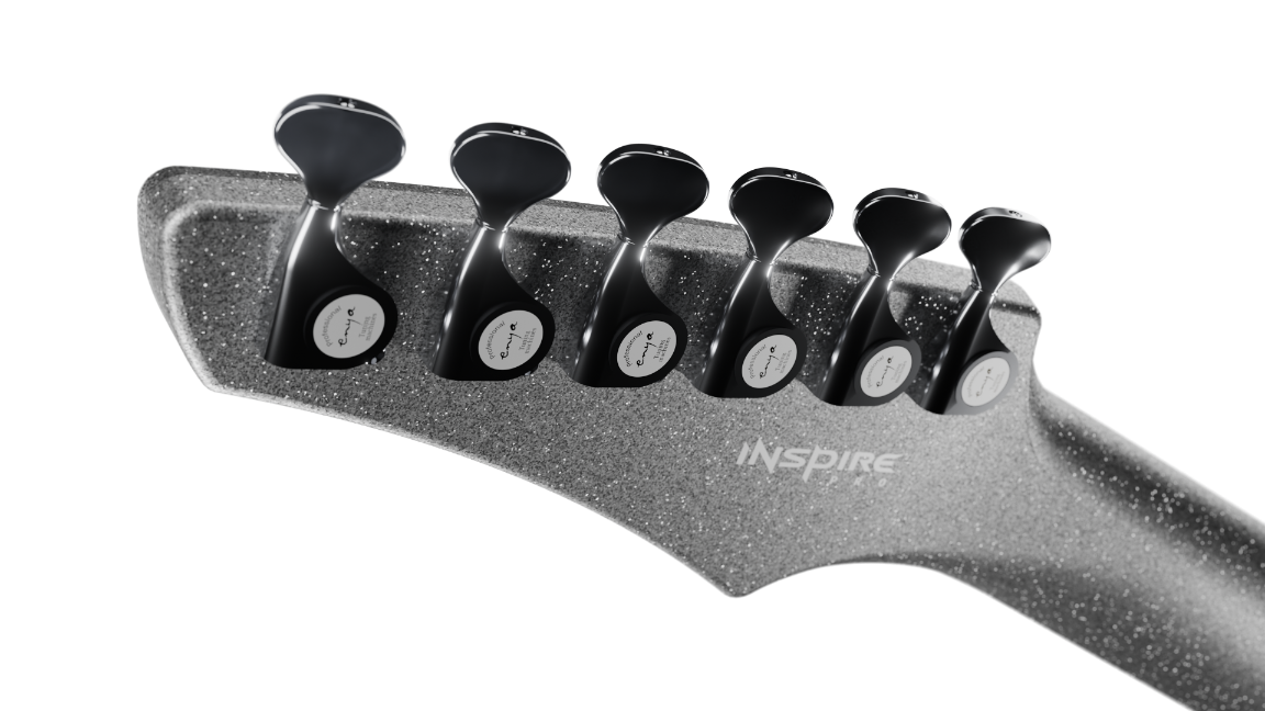 ENYA Inspire Pro SD – Silver  gitara elektryczna karbon smart z efektami