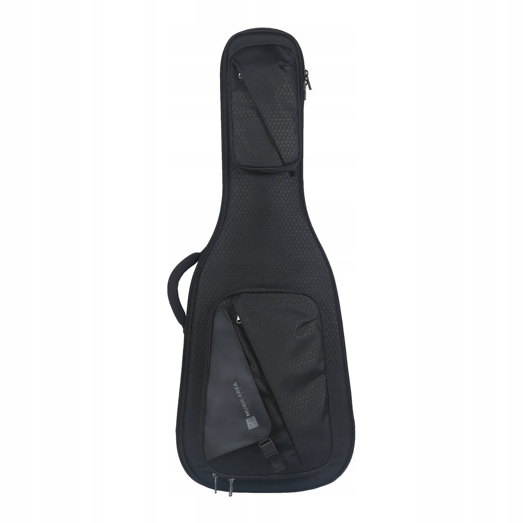 Music Area TANG30-EG-BLK premium pokrowiec na gitarę elektryczną z 30 mm