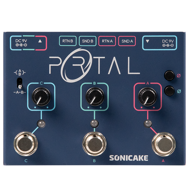 SONICAKE Portal QDS-06 – aktywny mikser sygnału i selektor linii Parallel / Series