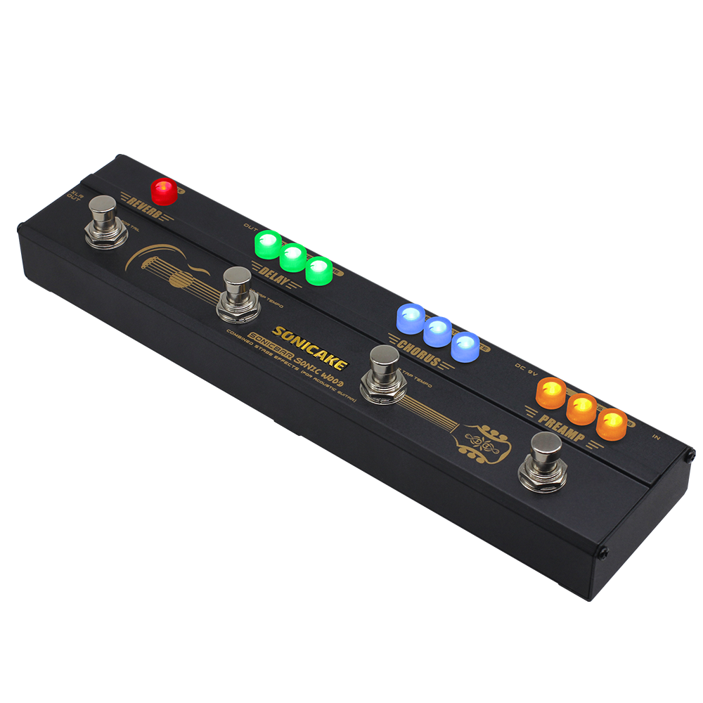 SONICAKE Rockstage QCE-10 multiefekt gitarowy distortion chorus delay reverb