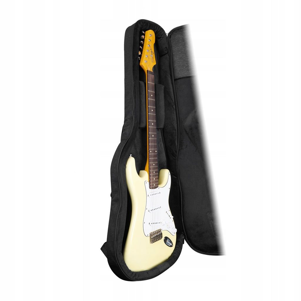 Music Area RB20-EG-BLK lekki pokrowiec na gitarę elektryczną z 20 mm