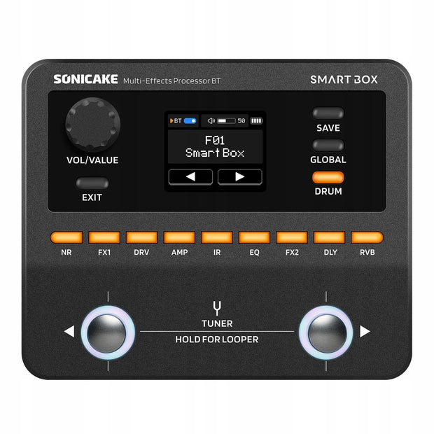SONICAKE Smart Box Multiefekt Procesor Efekt Gitarowy Basowy modeler