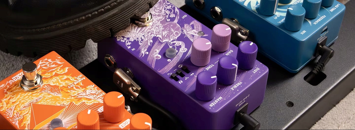 Klowra Gnash dwukanałowy analogowy distortion z trybem Series/Parallel