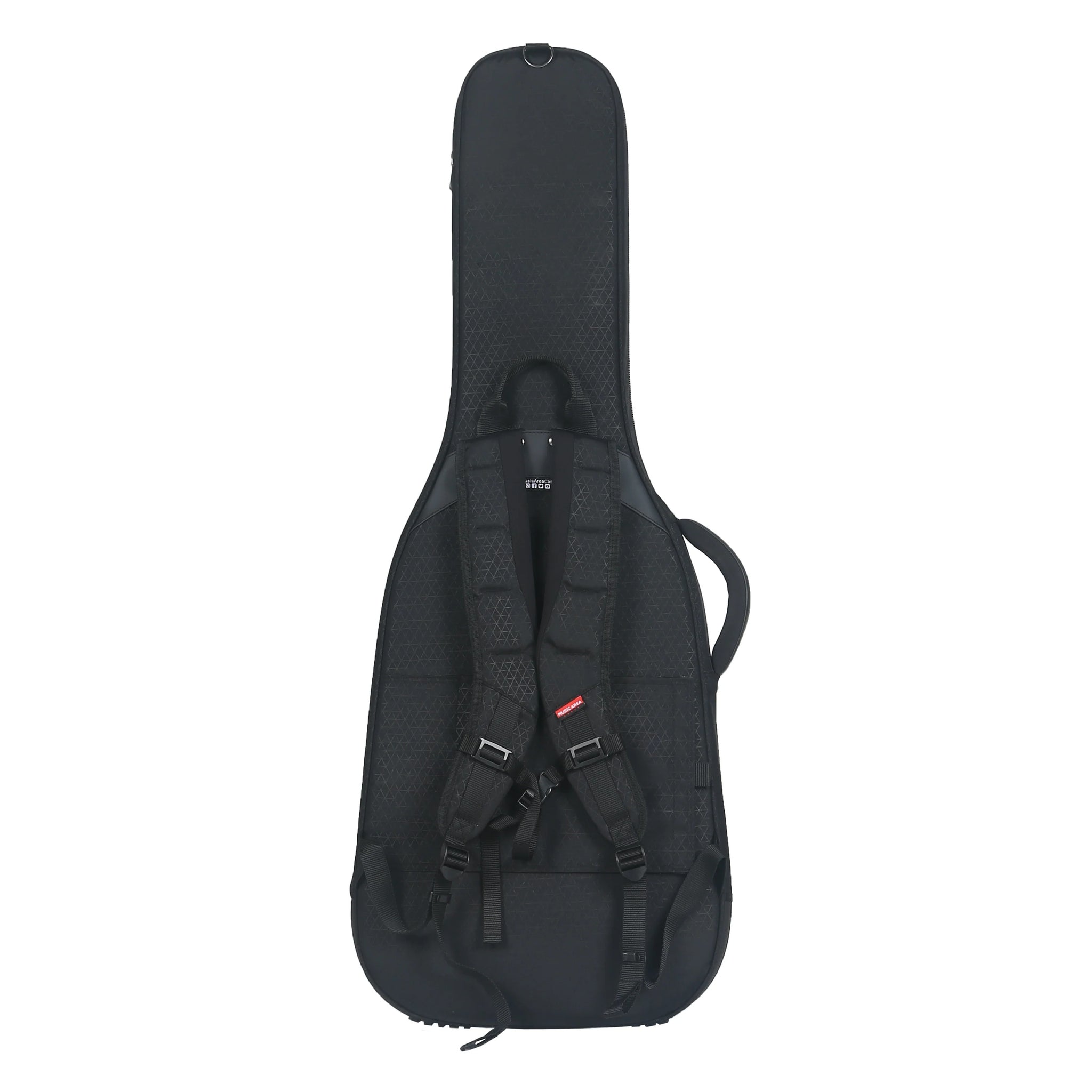 Music Area TANG30-EG-BLK premium pokrowiec na gitarę elektryczną z 30 mm