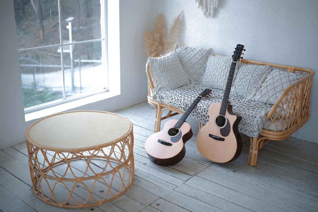 Enya EA-X1 PRO MAX - Natural gitara akustyczna HPL z litym topem zestaw