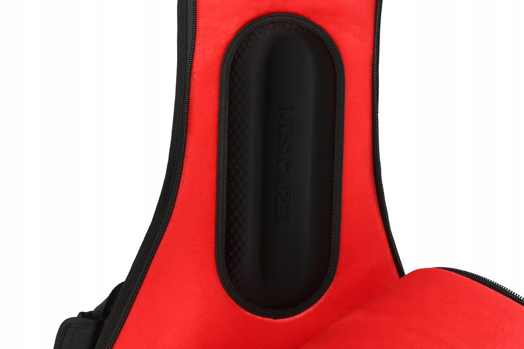 Music Area RBH-EB-BLK lekki pokrowiec na gitarę basową z ochroną 30 mm
