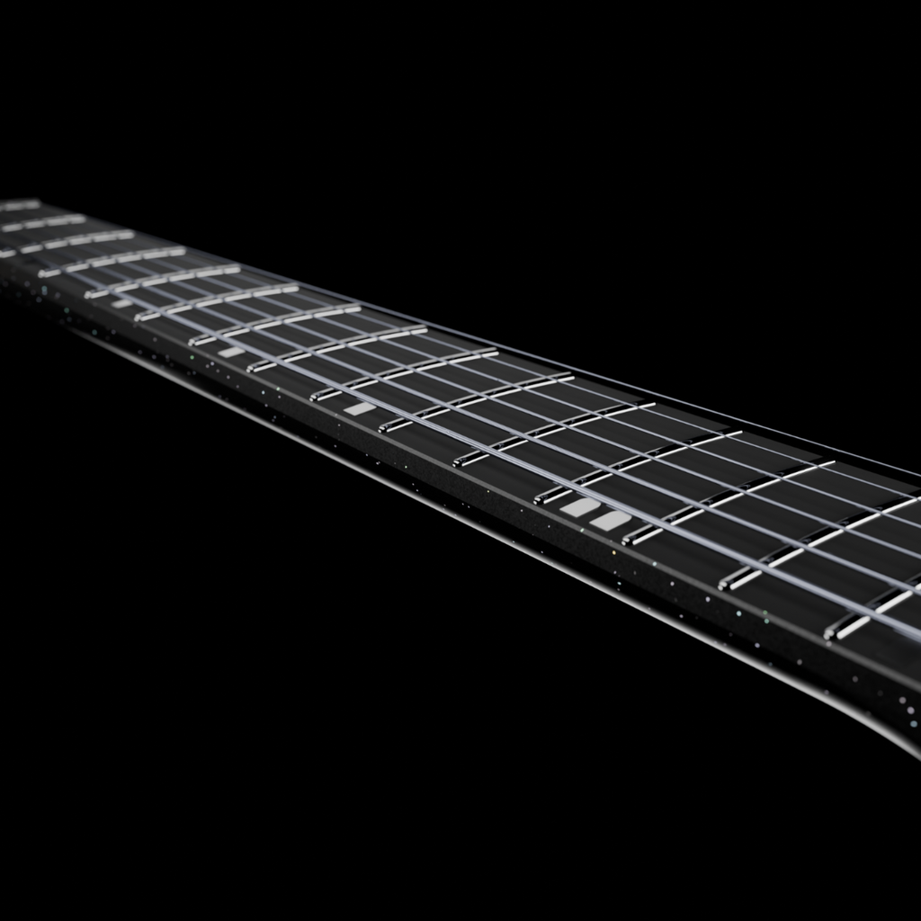 ENYA Inspire Pro SD – Black  gitara elektryczna karbon smart z efektami
