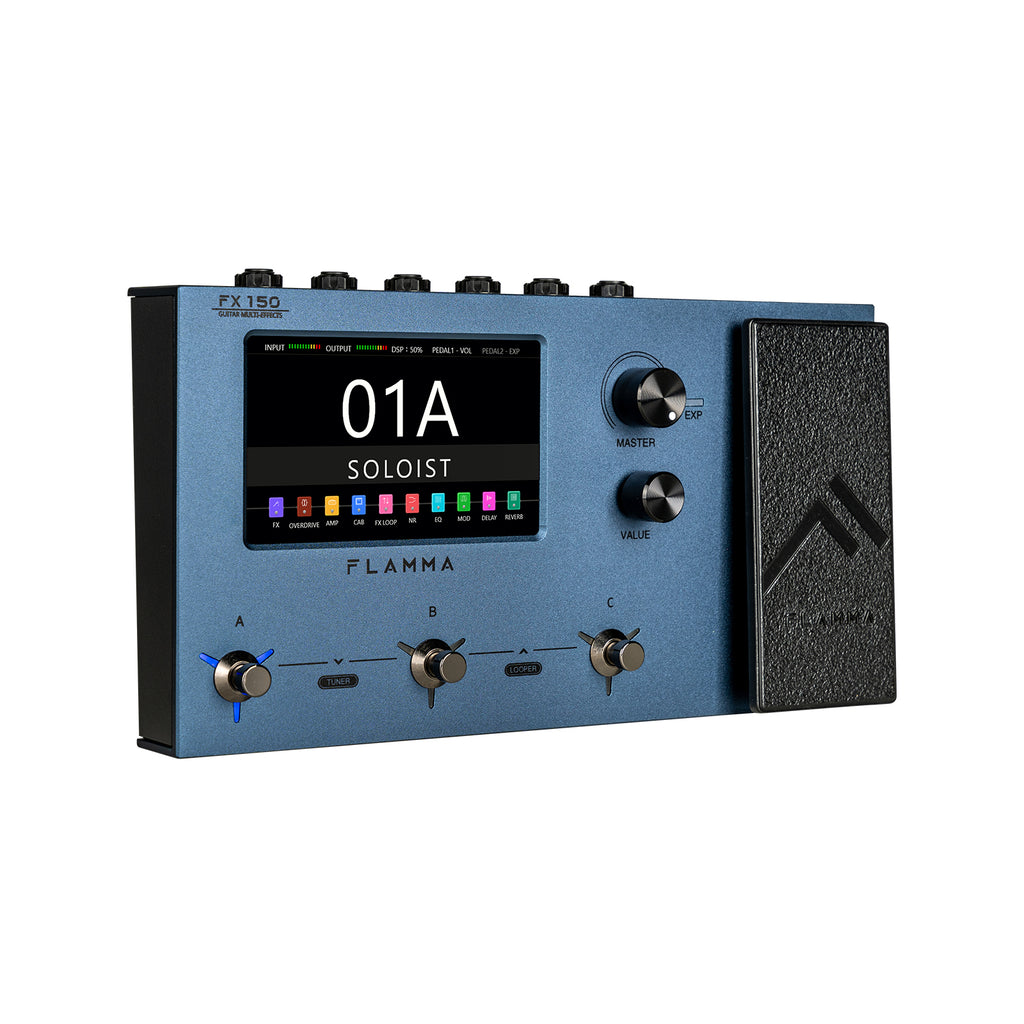 FLAMMA FX150 Blue - multiefekt gitarowy