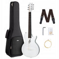 ENYA NOVA GO MINI White gitara akustyczna włókno węglowe podróżna zestaw