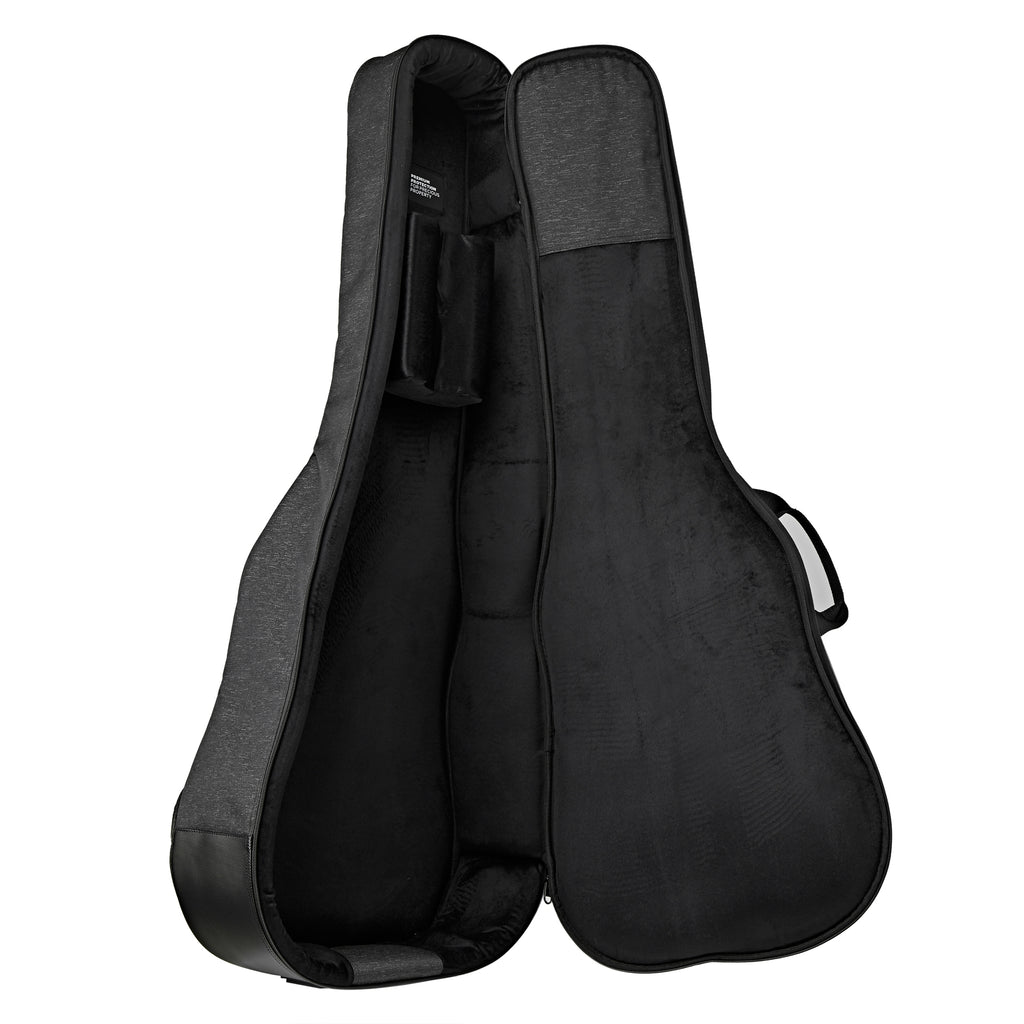 Music Area RB20-DA-BLK lekki pokrowiec na gitarę akustyczną z ochroną 20 mm