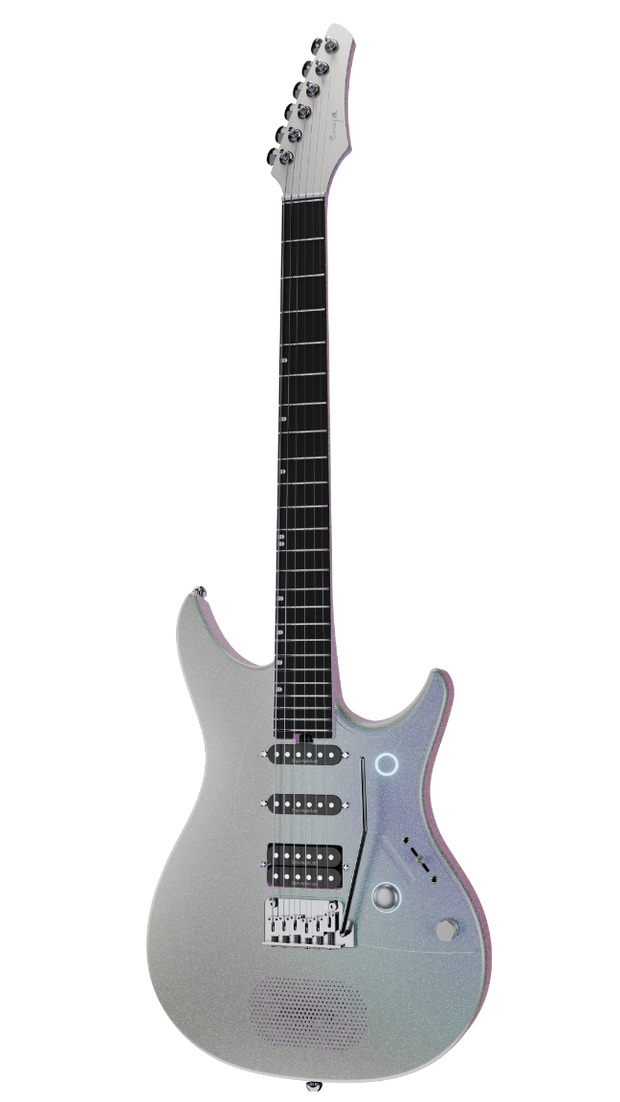 ENYA Inspire Pro AL – Silver  gitara elektryczna karbon smart z efektami