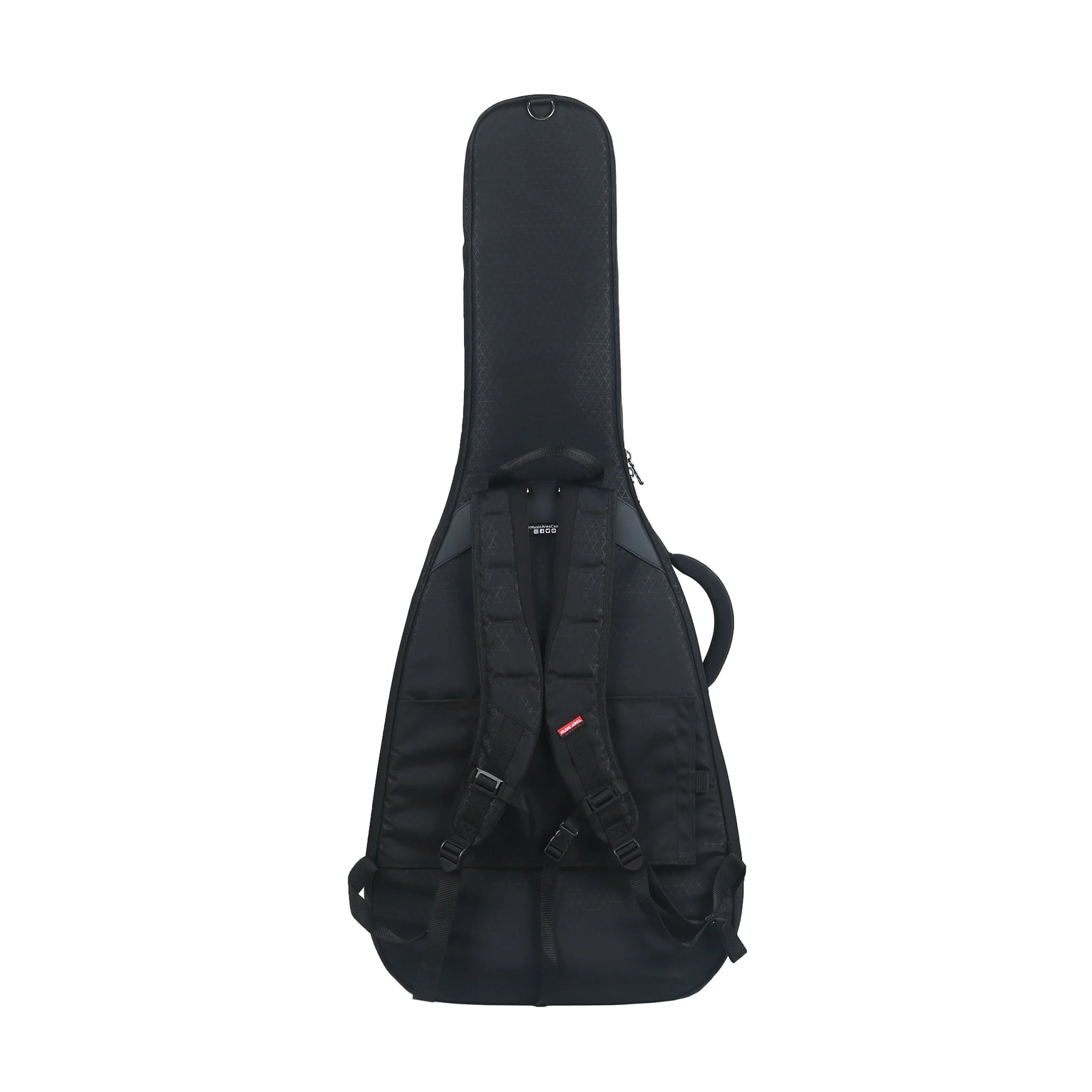Music Area TANG30-DA-BLK premium pokrowiec na gitarę akustyczną z 30 mm