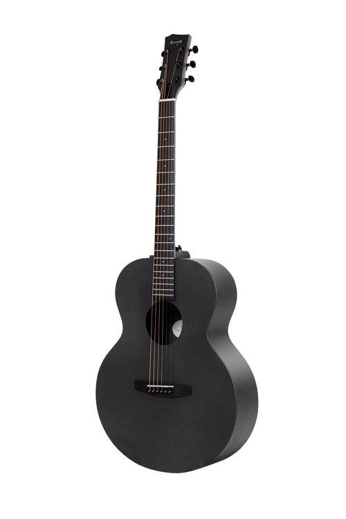 ENYA EA-X0 - Black gitara akustyczna HPL zestaw