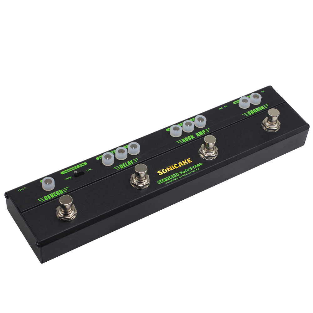 SONICAKE Rockstage QCE-10 multiefekt gitarowy distortion chorus delay reverb