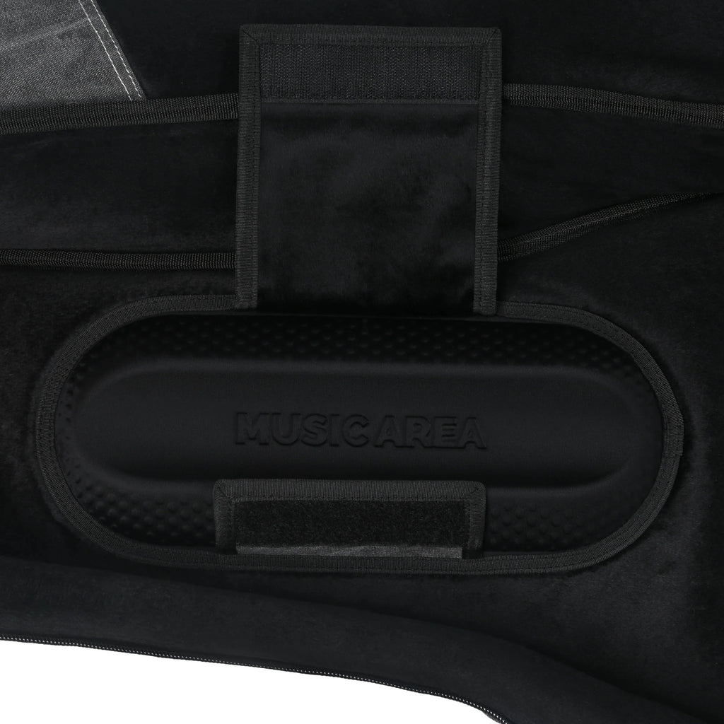 Music Area FCV-EG-BLK premium pokrowiec na gitarę elektryczną 25 mm