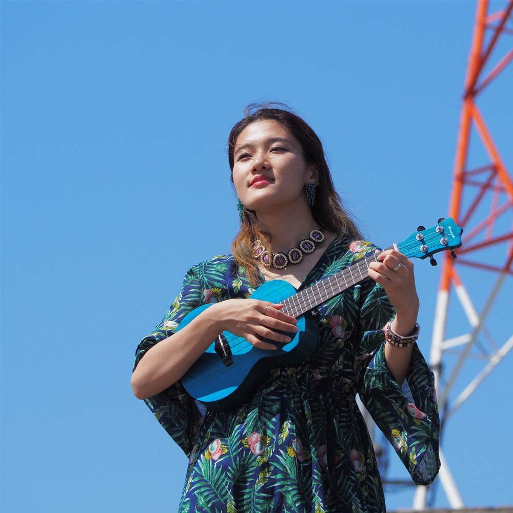 ENYA EUC-25D Blue - ukulele koncertowe