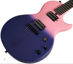 ENYA NOVA GO SONIC - Purple gitara elektryczna karbon inteligentna zestaw