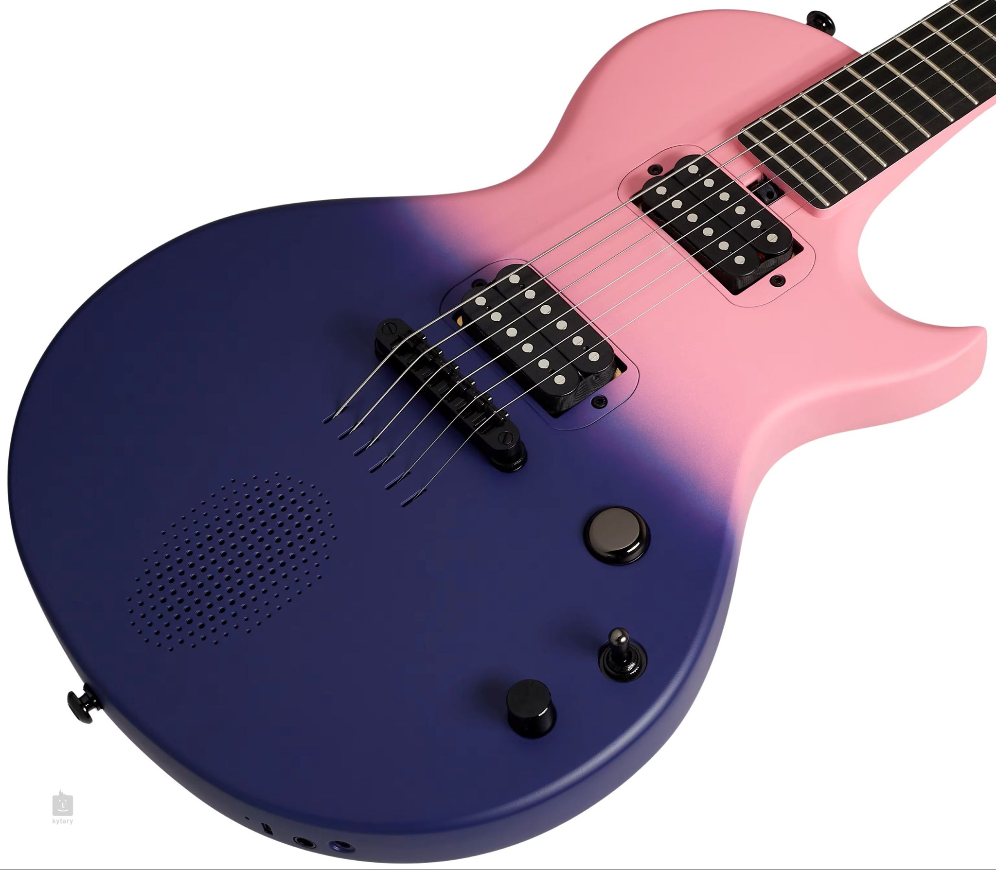 ENYA NOVA GO SONIC - Purple gitara elektryczna karbon inteligentna zestaw
