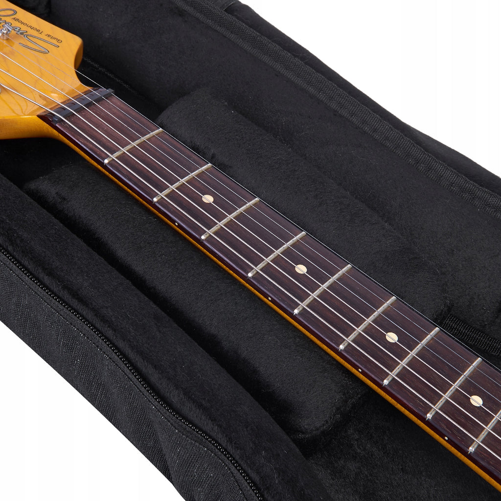 Music Area RB20-EG-BLK lekki pokrowiec na gitarę elektryczną z 20 mm