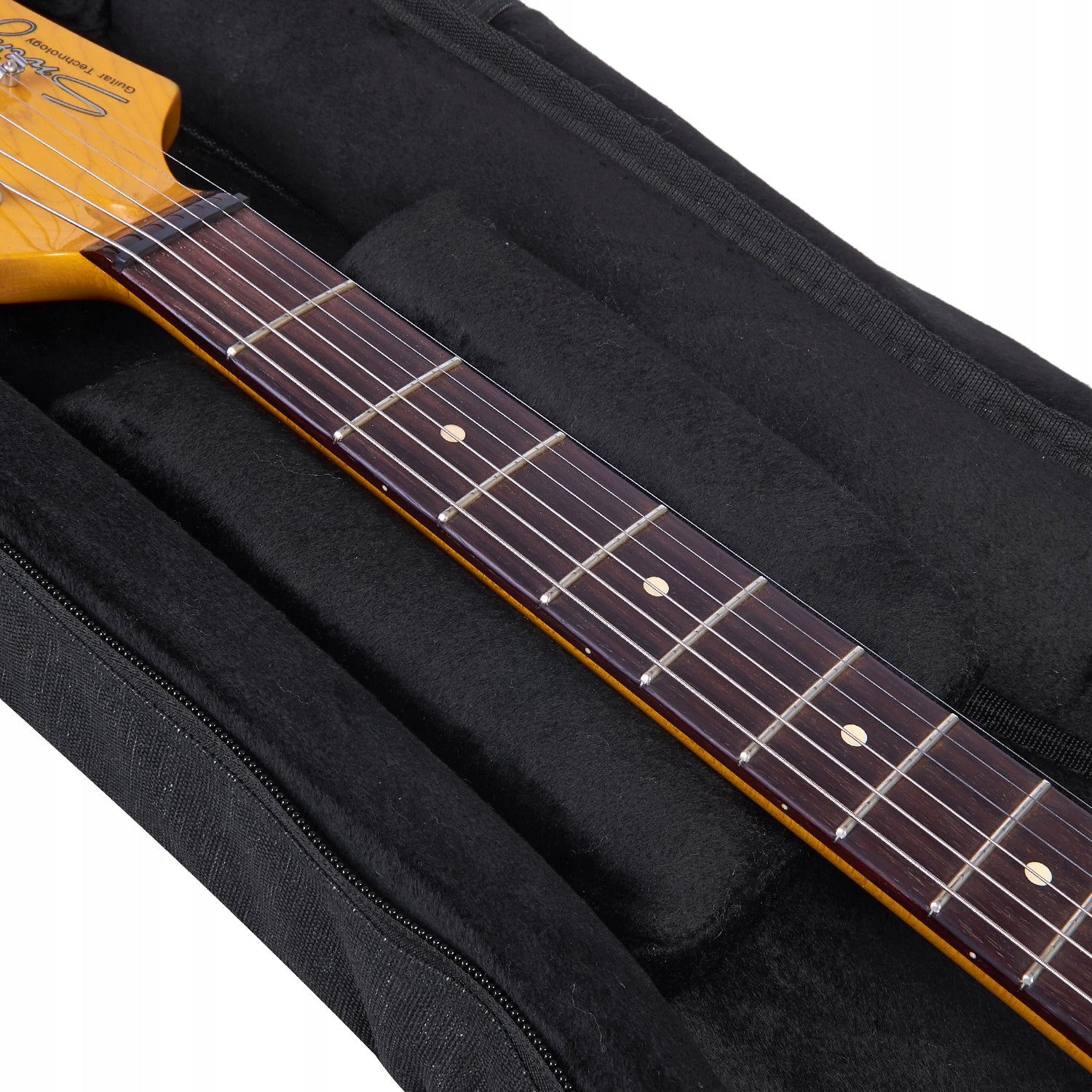 Music Area RB20-EG-BLK lekki pokrowiec na gitarę elektryczną z 20 mm