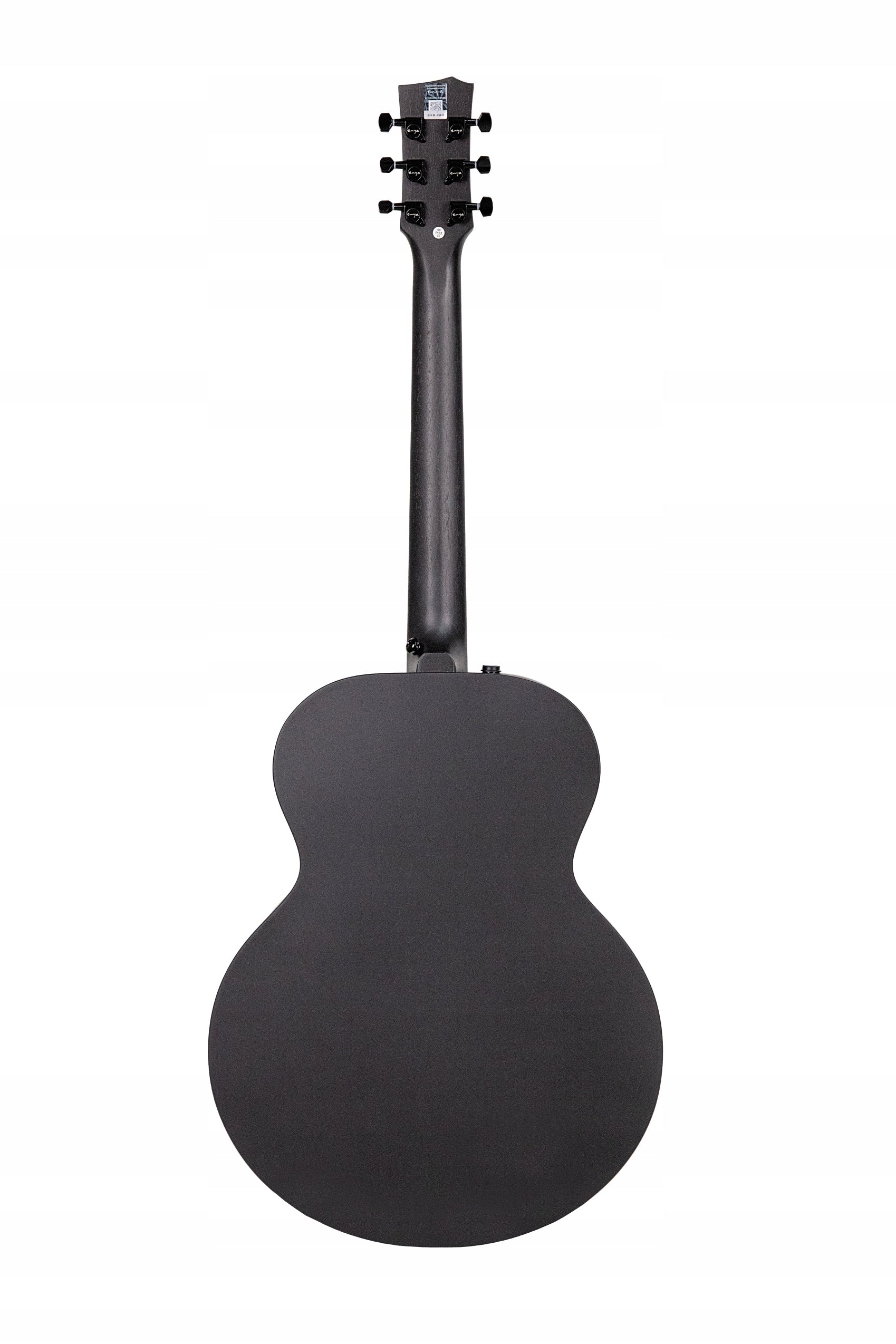 ENYA EA-X0 - Black gitara akustyczna HPL zestaw