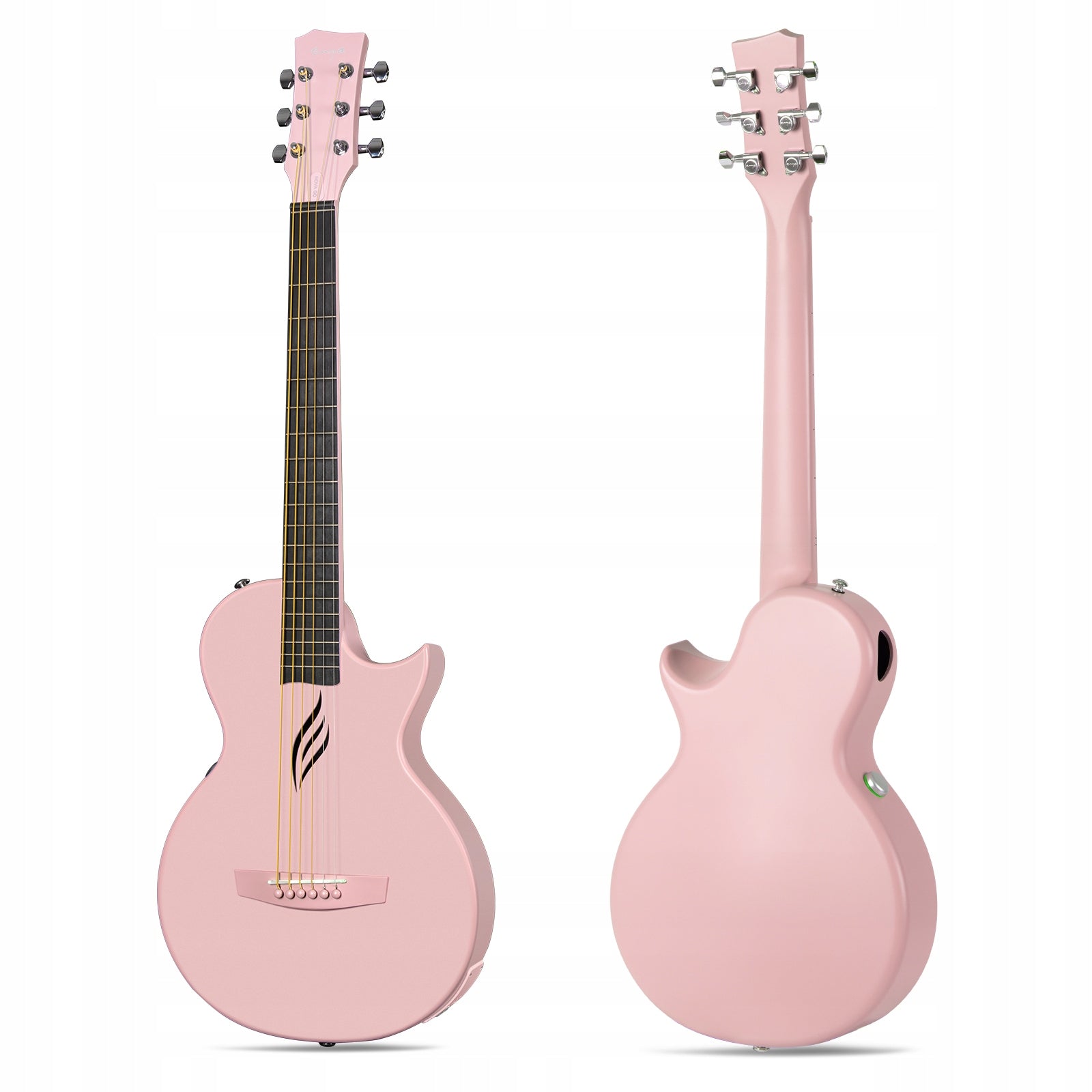 Gitara Elektroakustyczna Karbon Podróżna z efektami ENYA NOVA GO/SP1 Pink