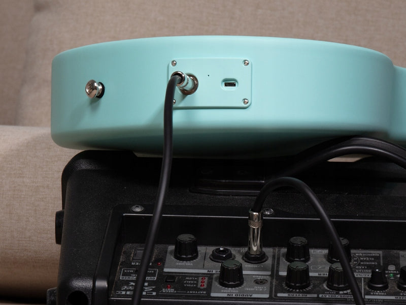 Gitara Elektroakustyczna Karbon Podróżna z efektami ENYA NOVA GO/SP1 Blue
