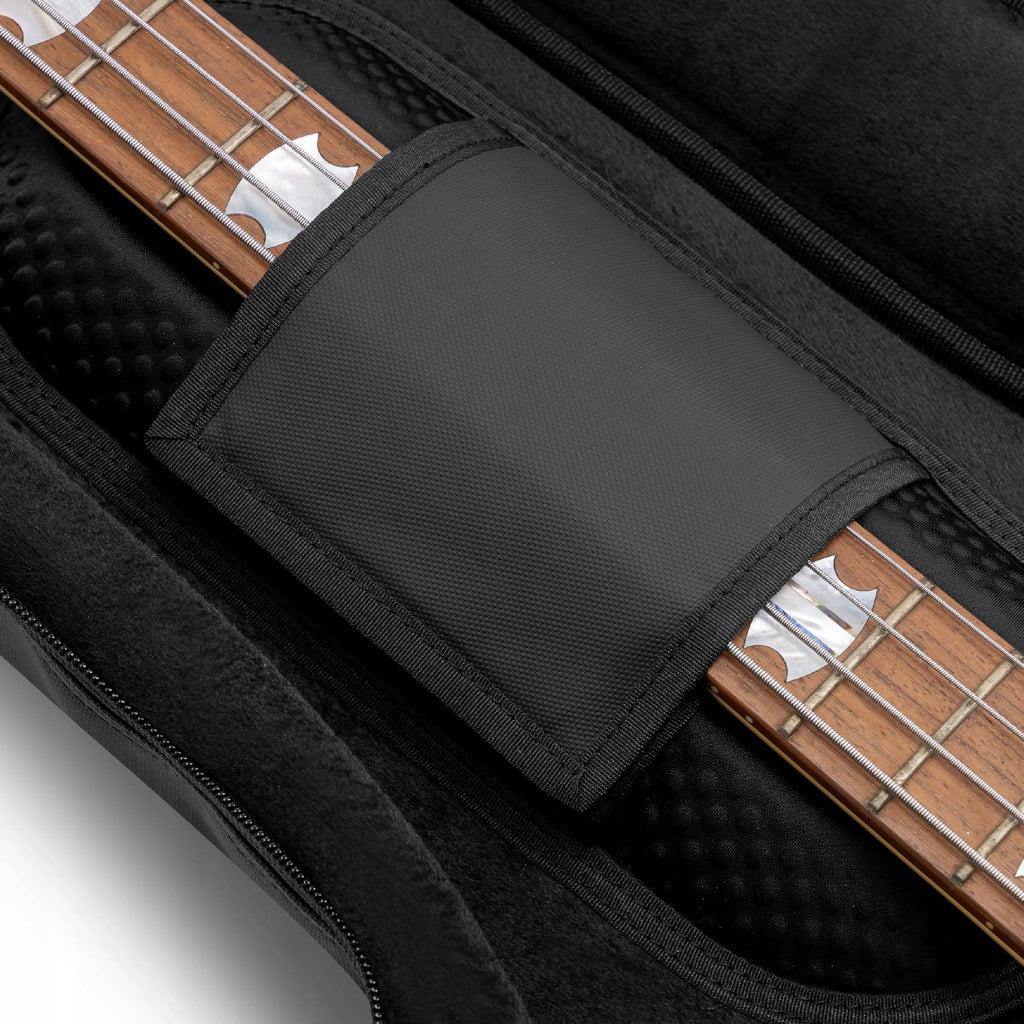 Music Area F-EB-BLK premium pokrowiec na gitarę basową z ochroną 25 mm
