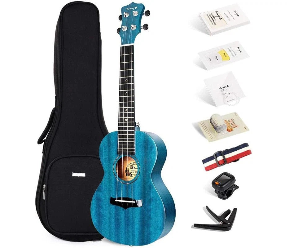 ENYA EUC-25D Blue - ukulele koncertowe