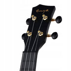 ENYA NOVA U MINI - Black Ukulele sopranowe włókno węglowe zestaw