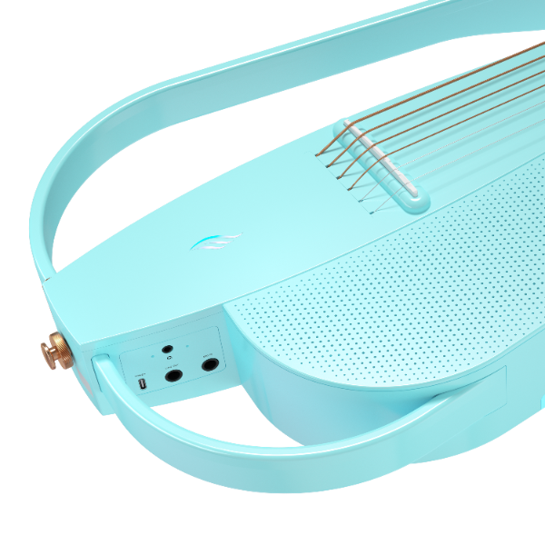ENYA NEXG 2 Deluxe Blue – smart gitara travel z looperem, ekranem dotykowym i systemem ES3