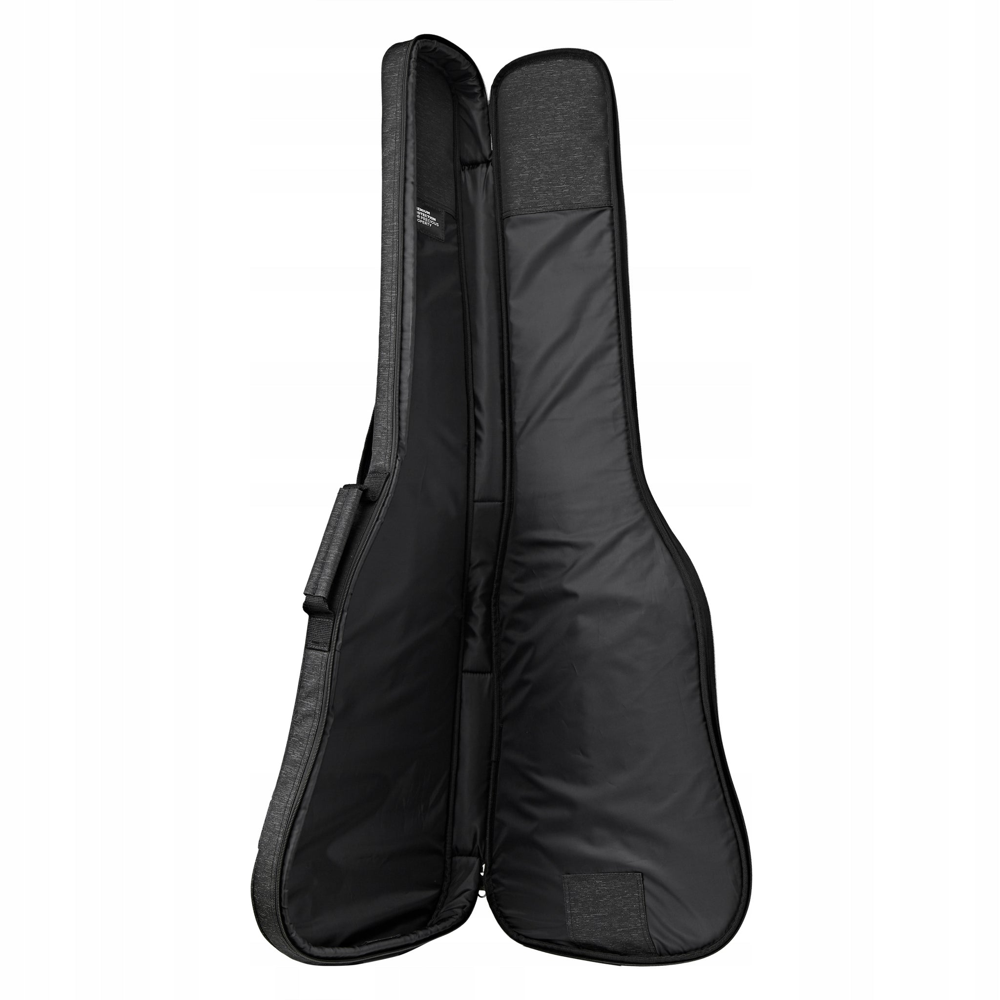 Music Area RB10-EB-BLK lekki pokrowiec na gitarę basową z ochroną 15 mm