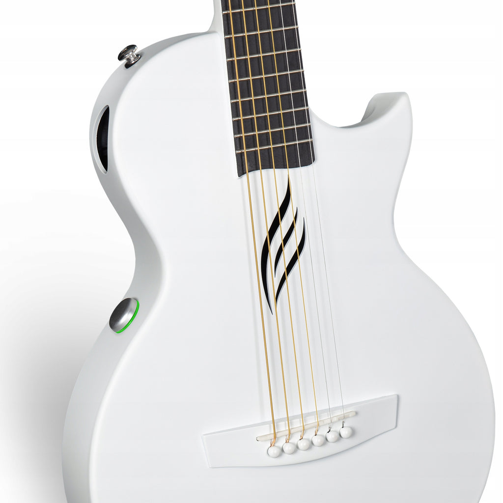 ENYA NOVA GO/SP1 White gitara elektroakustyczna karbon podróżna z efektami