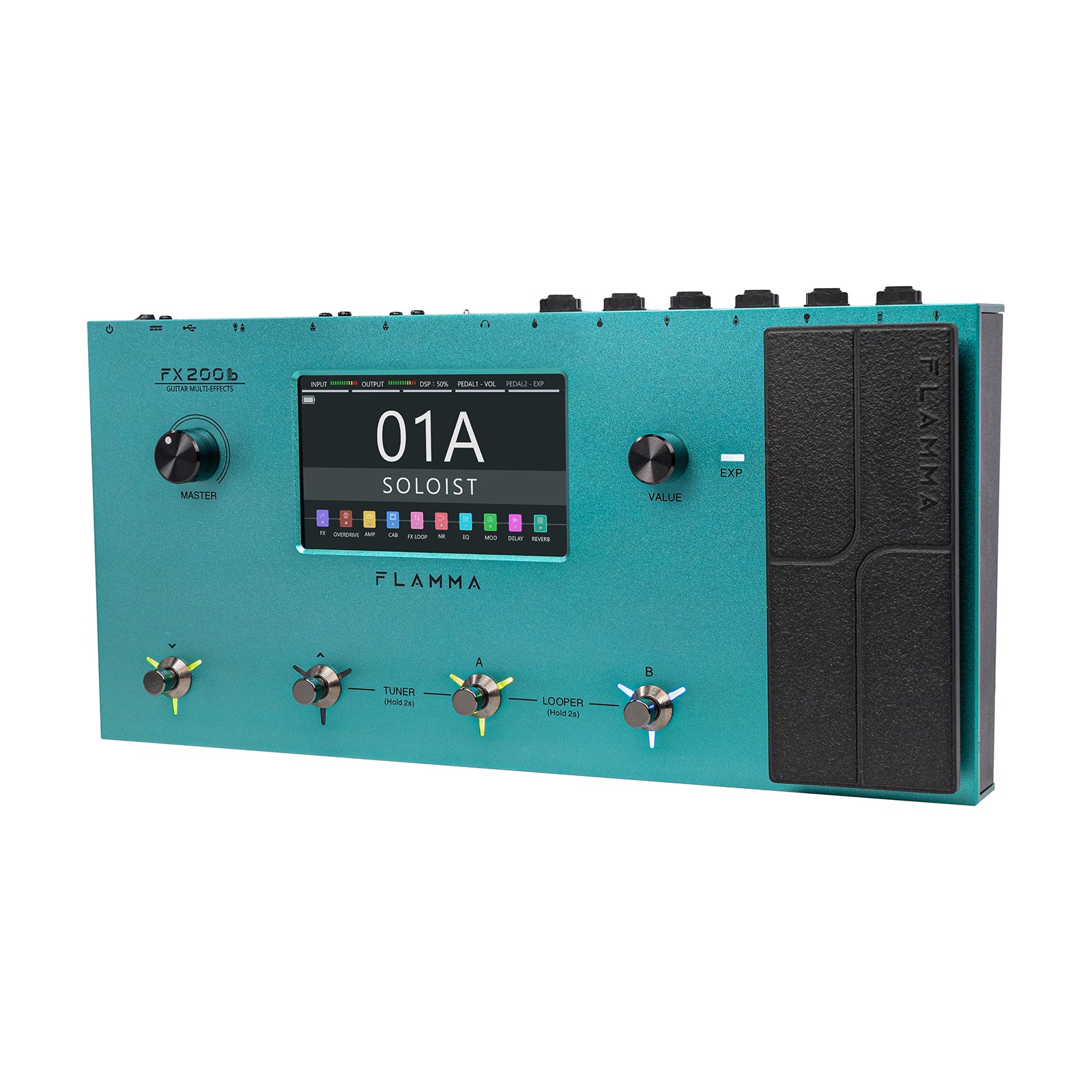 FLAMMA FX200b - multiefekt gitarowy