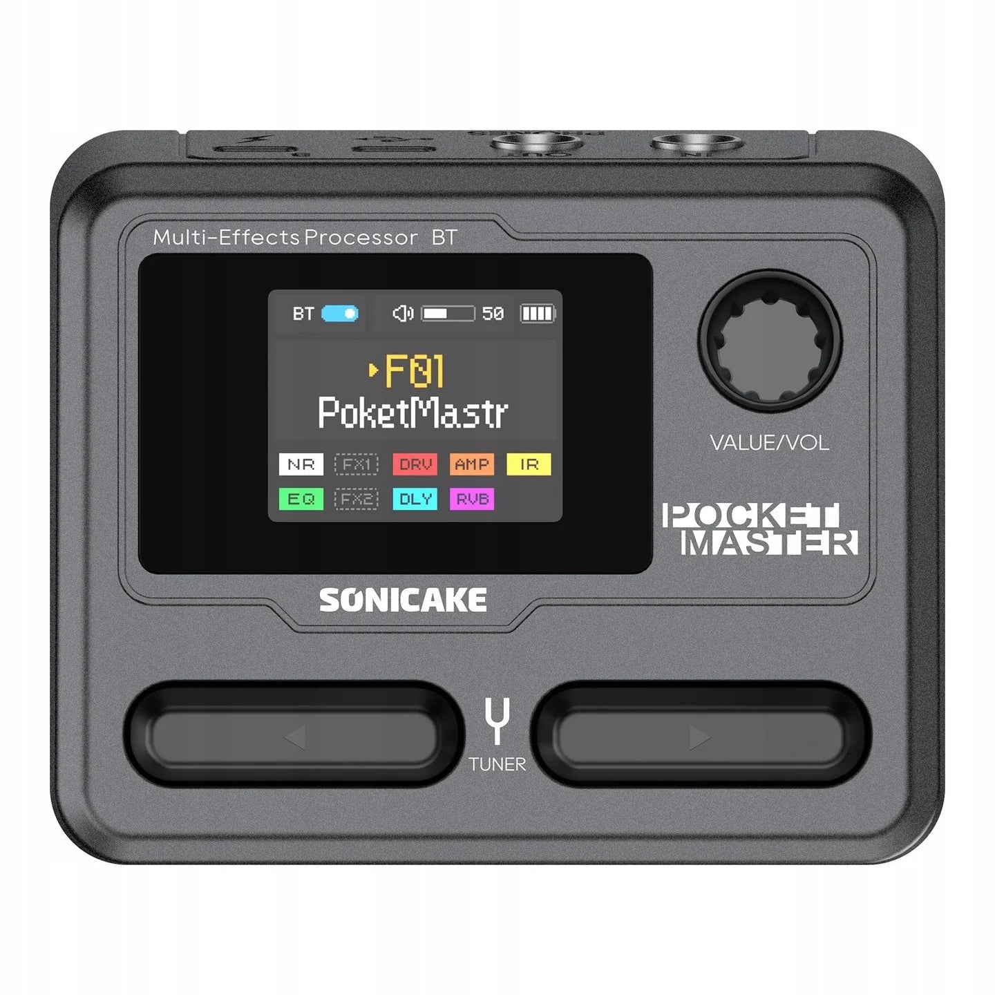 SONICAKE Pocket Master BK multiefekt procesor efekt gitarowy basowy modeler