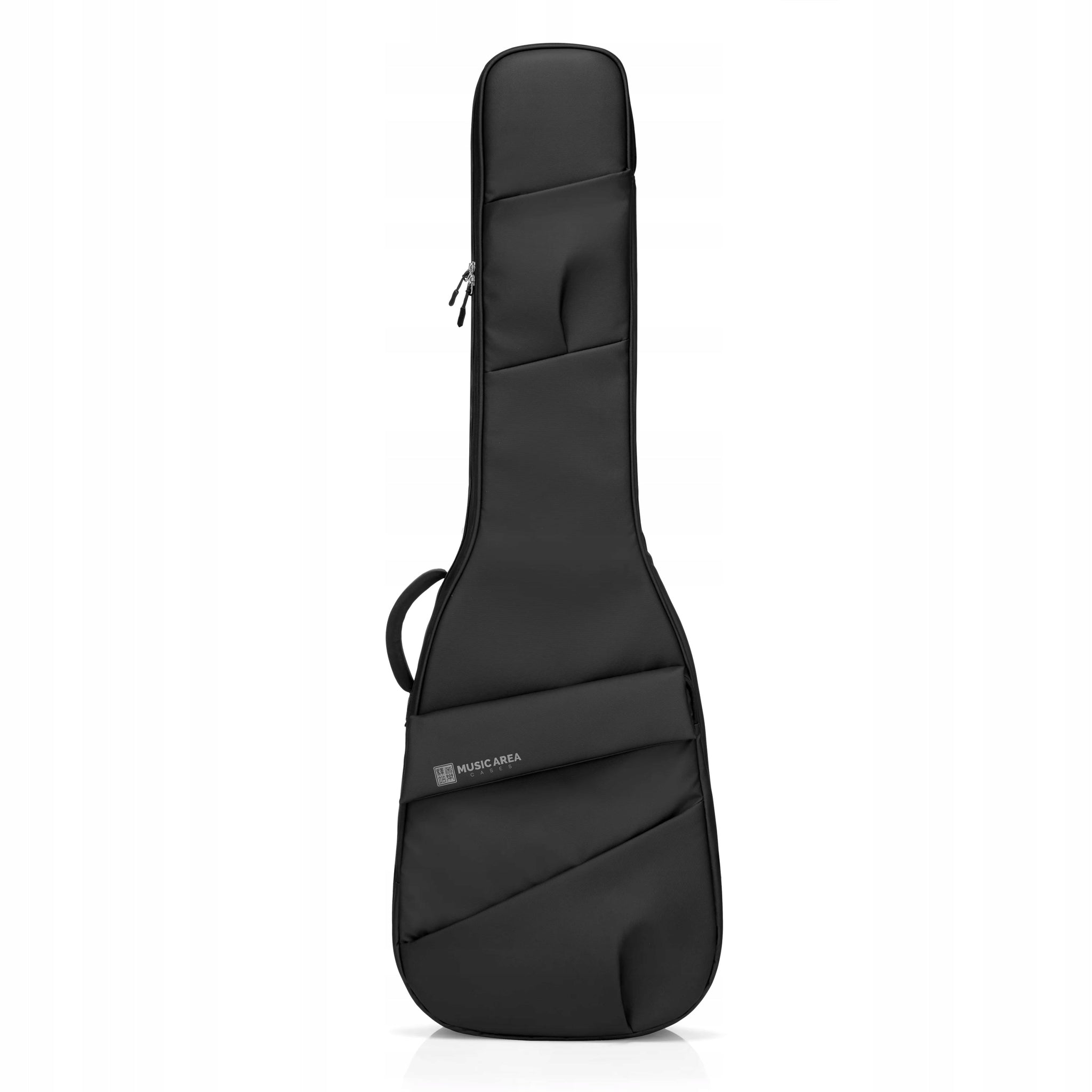 Music Area F-EB-BLK premium pokrowiec na gitarę basową z ochroną 25 mm